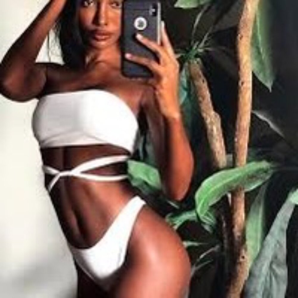 🌞 437 Swimwear - Léo Top + Kenzie Bottom – L